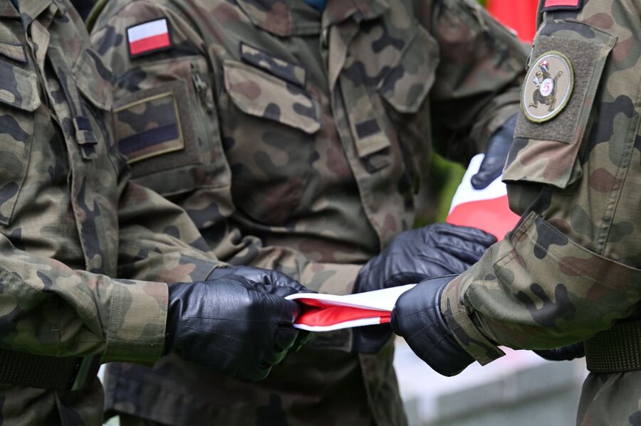 Uroczystości pogrzebowe Władysława Tarkowskiego. Fot. Janusz Ślęzak (IPN)