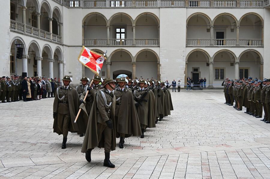 Święto Dowództwa 2. Korpusu Polskiego na Wawelu