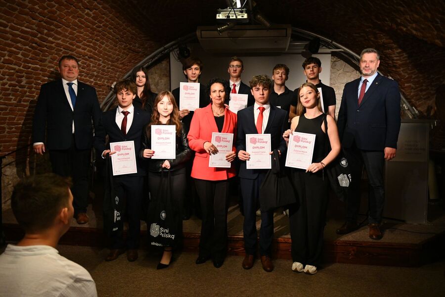 Silni Polską. Regionalna gala finałowa konkursu w Krakowie. Fot. Janusz Ślęzak (IPN)