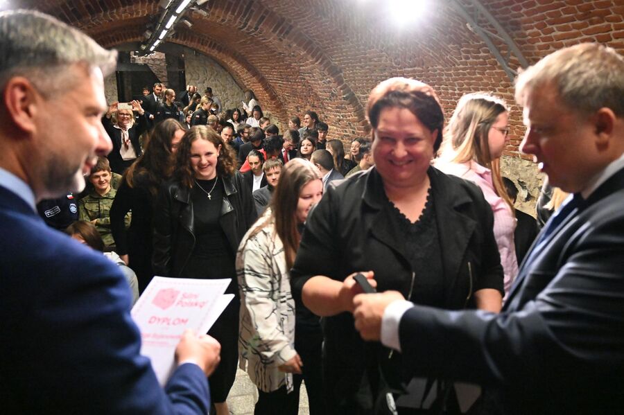 Silni Polską. Regionalna gala finałowa konkursu w Krakowie. Fot. Janusz Ślęzak (IPN)