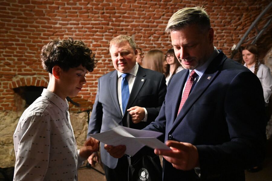 Silni Polską. Regionalna gala finałowa konkursu w Krakowie. Fot. Janusz Ślęzak (IPN)