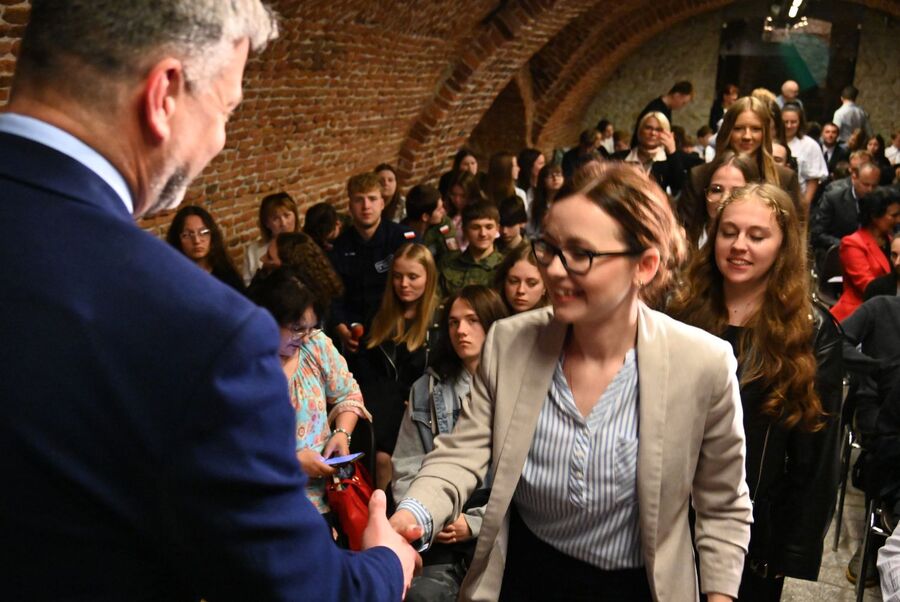 Silni Polską. Regionalna gala finałowa konkursu w Krakowie. Fot. Janusz Ślęzak (IPN)