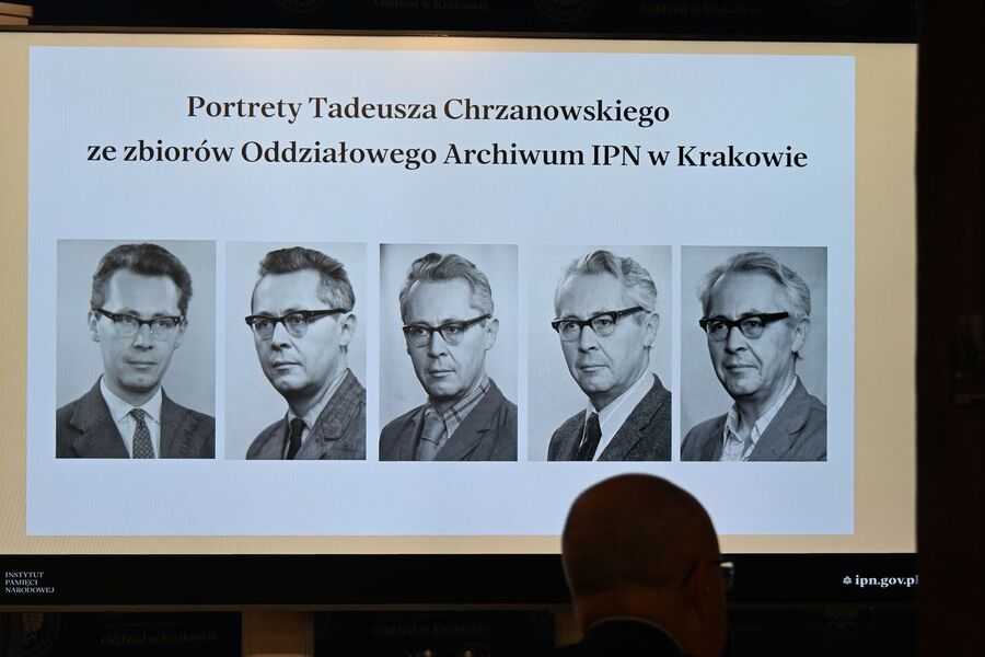 Archiwalna środa o prof. Tadeuszu Chrzanowskim. Fot. Janusz Ślęzak (IPN)