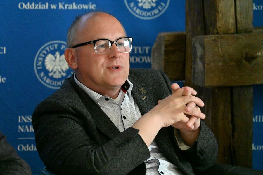 Archiwalna środa o prof. Tadeuszu Chrzanowskim. Fot. Janusz Ślęzak (IPN)