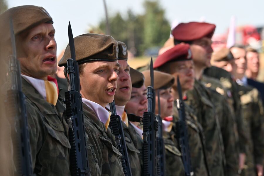 Uroczystości w Wierzbnie. Fot. Janusz Ślęzak (IPN)