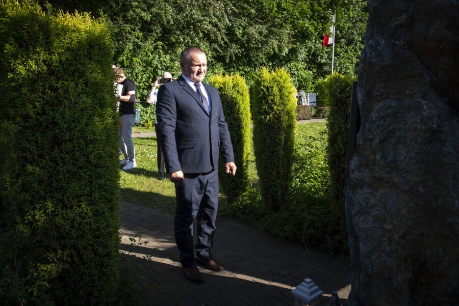 Znicze pamięci w 78. rocznicę śmierci rtm. Witolda Pileckiego. Fot. Agnieszka Masłowska (IPN)