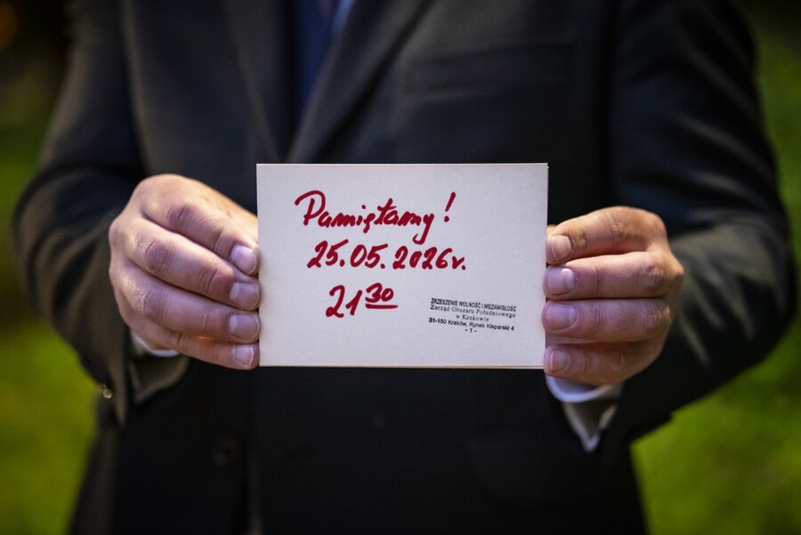 Znicze pamięci w 78. rocznicę śmierci rtm. Witolda Pileckiego. Fot. Agnieszka Masłowska (IPN)