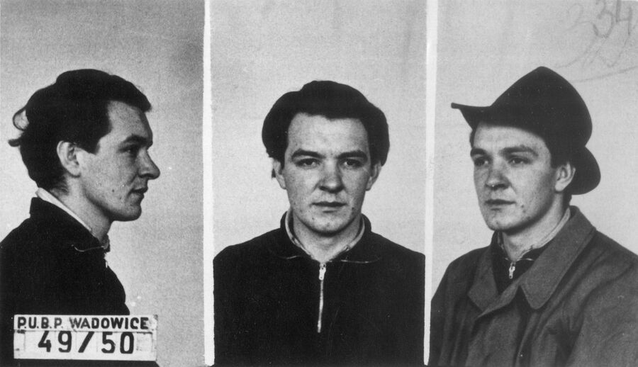 Jan Ziomkowski. Zdjęcie sygnalityczne ze zbiorów IPN