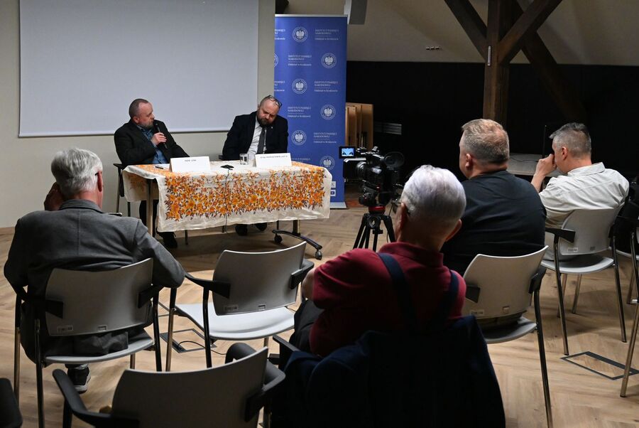 Spotkanie Klubu im. Grota poświęcone propagandzie III Rzeszy w filmie dokumentalnym. Fot. Janusz Ślęzak (IPN)