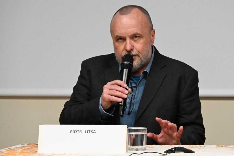 Spotkanie Klubu im. Grota poświęcone propagandzie III Rzeszy w filmie dokumentalnym. Fot. Janusz Ślęzak (IPN)