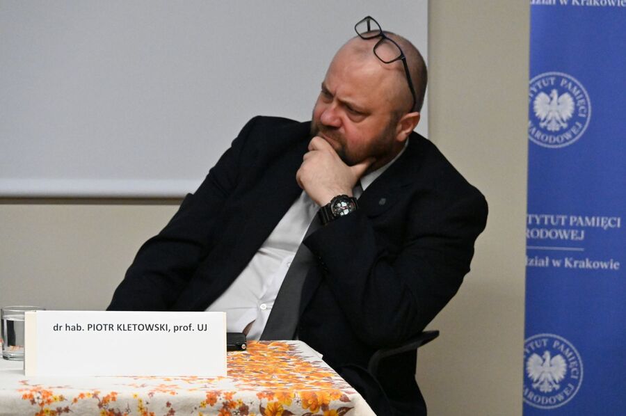 Spotkanie Klubu im. Grota poświęcone propagandzie III Rzeszy w filmie dokumentalnym. Fot. Janusz Ślęzak (IPN)