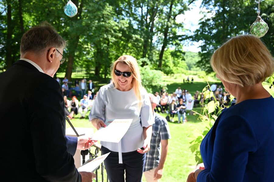 Finał konkursu ziemiańskiego w Goszycach. Fot. Janusz Ślęzak (IPN)