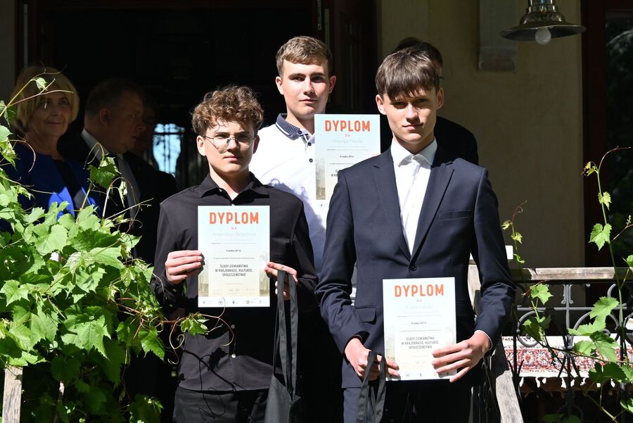 Finał konkursu ziemiańskiego w Goszycach. Fot. Janusz Ślęzak (IPN)