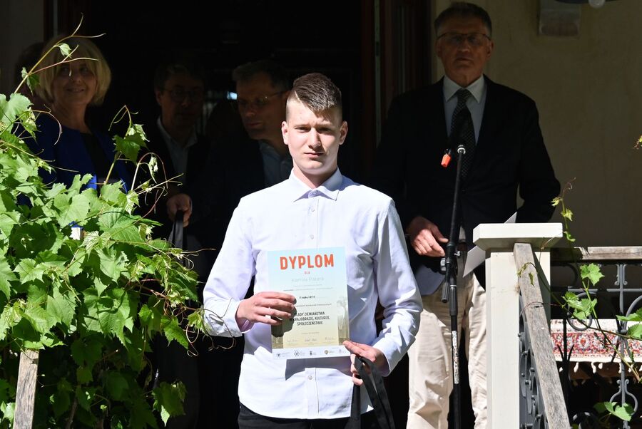 Finał konkursu ziemiańskiego w Goszycach. Fot. Janusz Ślęzak (IPN)