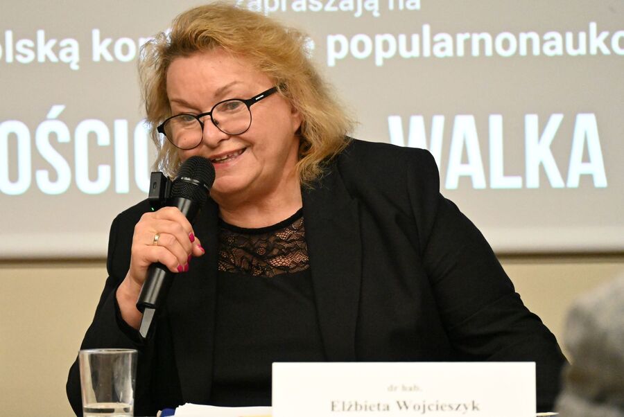 Kraków. Pierwsza konferencja z cyklu „Walka z Kościołem – Walka z Polakami”. Fot. Janusz Ślęzak (IPN)