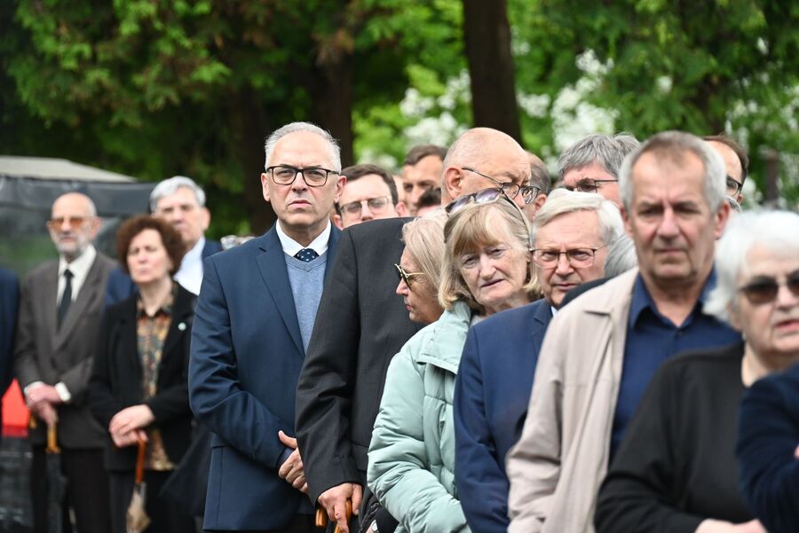W Krakowie pochowano prof. Michała Pułaskiego. Fot. Janusz Ślęzak (IPN)