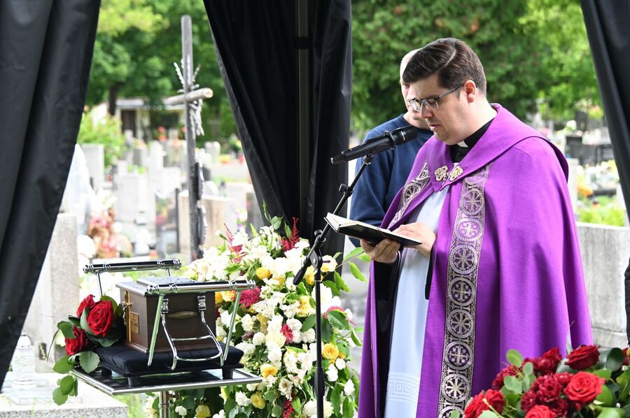 W Krakowie pochowano prof. Michała Pułaskiego. Fot. Janusz Ślęzak (IPN)