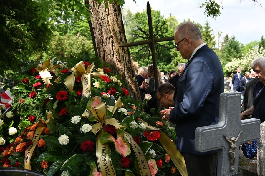 W Krakowie pochowano prof. Michała Pułaskiego. Fot. Janusz Ślęzak (IPN)