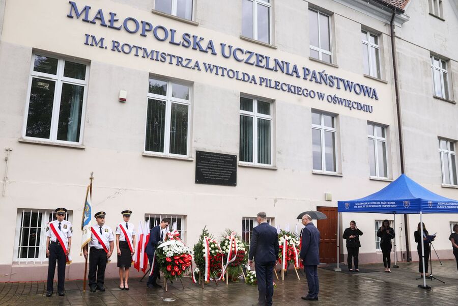 Uroczystości w Oświęcimiu. Fot. Sławek Kasper (IPN)