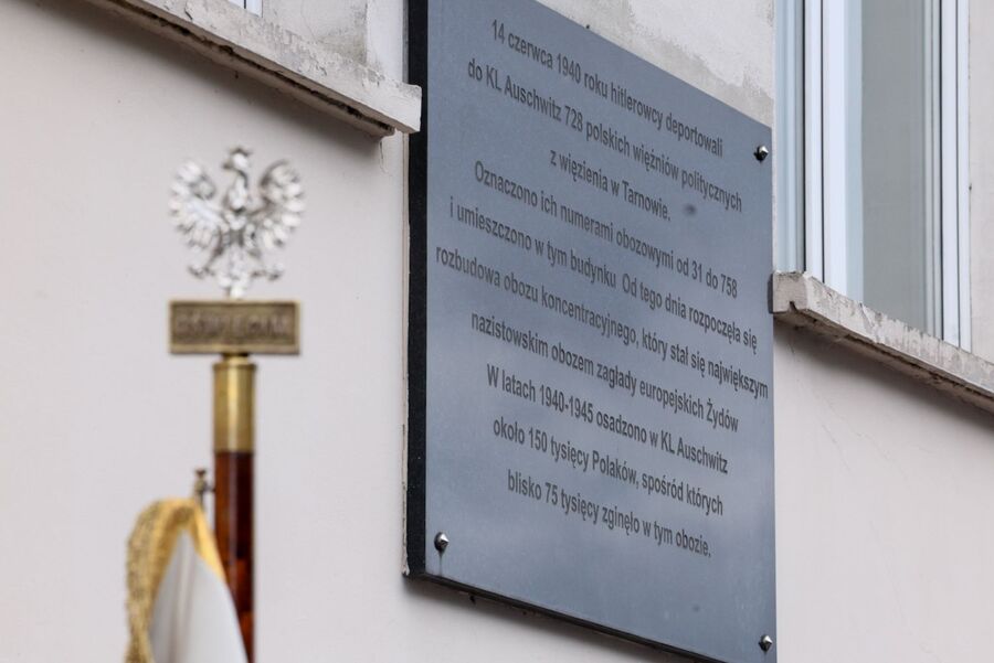 Uroczystości w Oświęcimiu. Fot. Sławek Kasper (IPN)