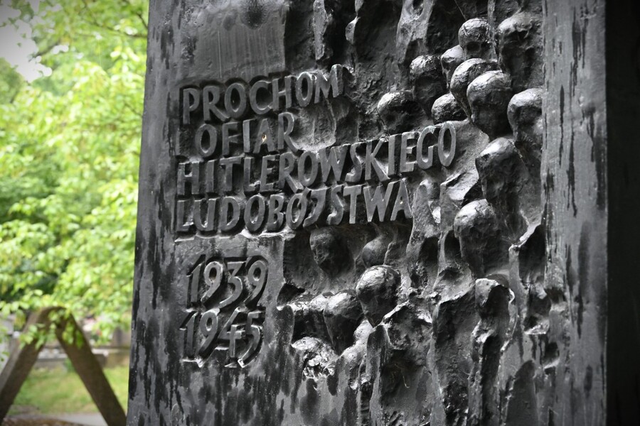 Uroczystość na Cm. Rakowickim. Fot. Żaneta Wierzgacz (IPN)