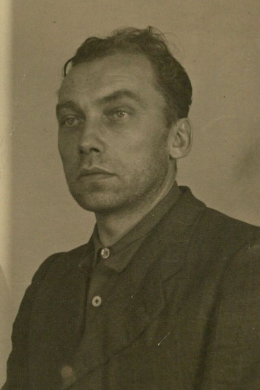 Antoni Trzepla „Krakus” (1910-1948). Zdjęcie po aresztowaniu. Zbiory IPN
