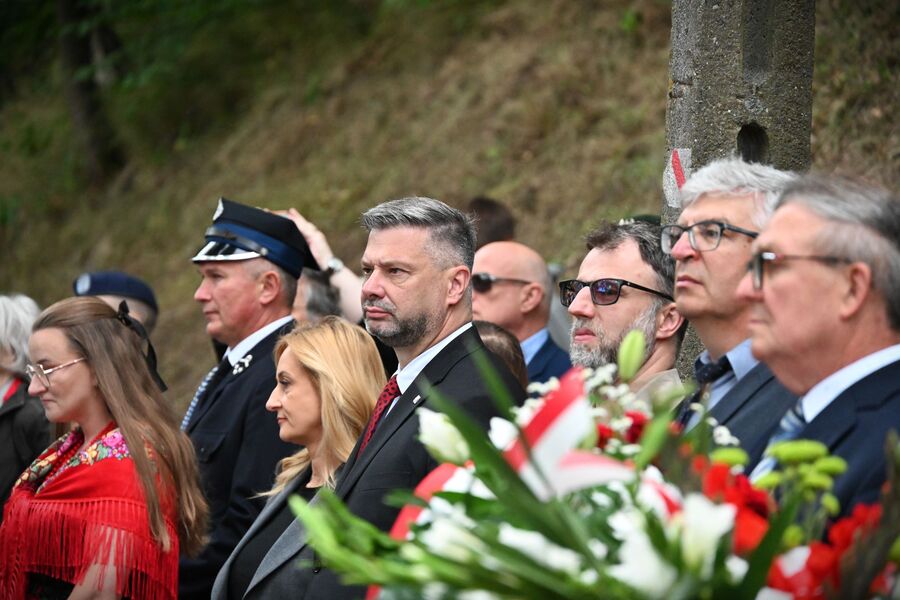 Uroczystości w związku z 82. rocznicą akcji specjalnej „Koppe” – Udórz. Fot. Żaneta Wierzgacz (IPN)