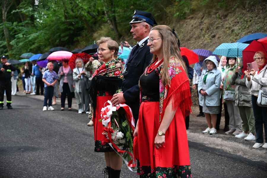 Uroczystości w związku z 82. rocznicą akcji specjalnej „Koppe” – Udórz. Fot. Żaneta Wierzgacz (IPN)