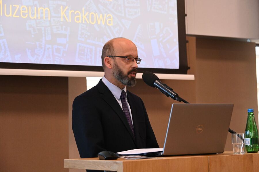 O ludobójstwie ukraińskich nacjonalistów na Polakach. Spotkanie w Krzysztoforach. Fot. Janusz Ślęzak (IPN)