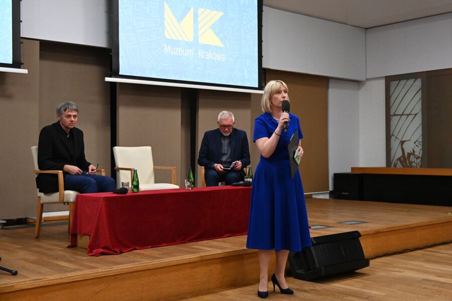 O ludobójstwie ukraińskich nacjonalistów na Polakach. Spotkanie w Krzysztoforach. Fot. Janusz Ślęzak (IPN)