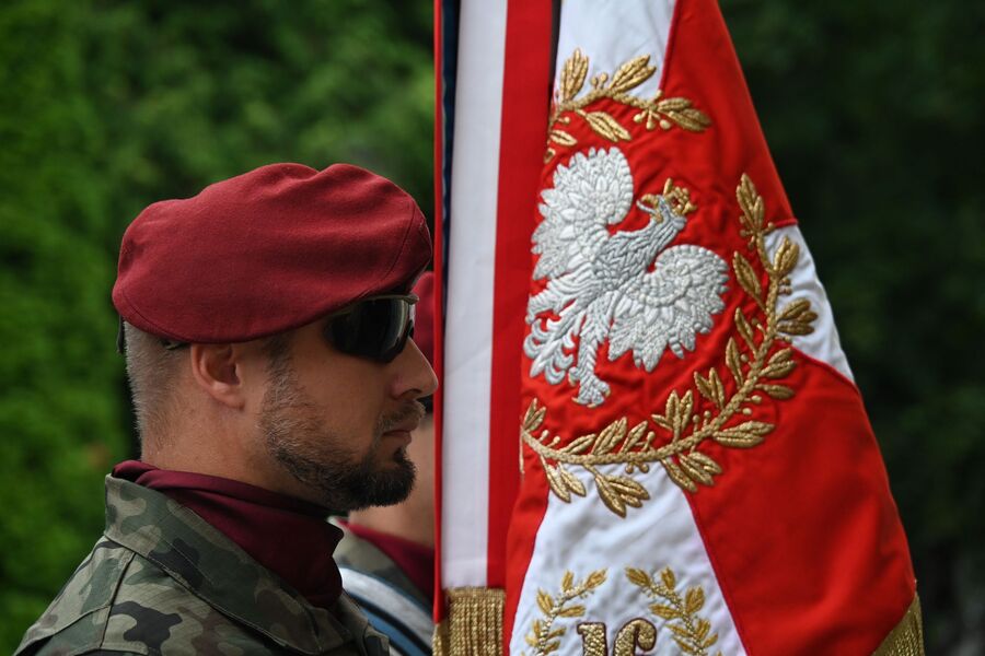 Krakowskie uroczystości w 83. rocznicę krwawej niedzieli na Wołyniu. Fot. Janusz Ślęzak (IPN)