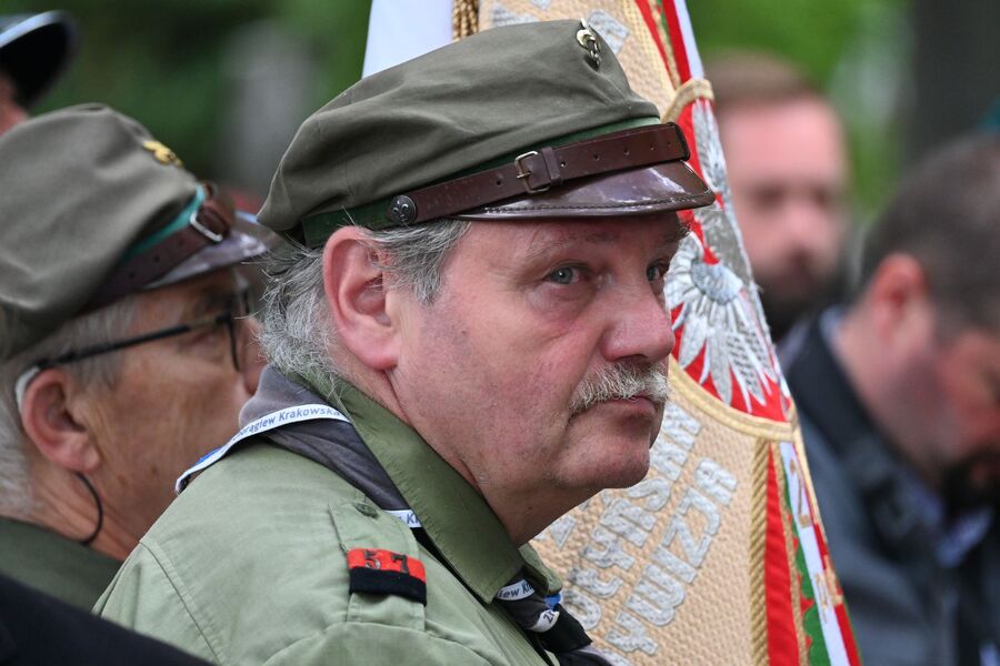 Krakowskie uroczystości w 83. rocznicę krwawej niedzieli na Wołyniu. Fot. Janusz Ślęzak (IPN)