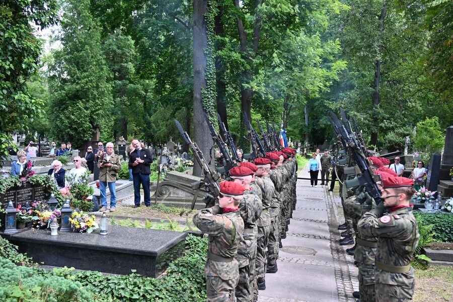 Krakowskie uroczystości w 83. rocznicę krwawej niedzieli na Wołyniu. Fot. Janusz Ślęzak (IPN)