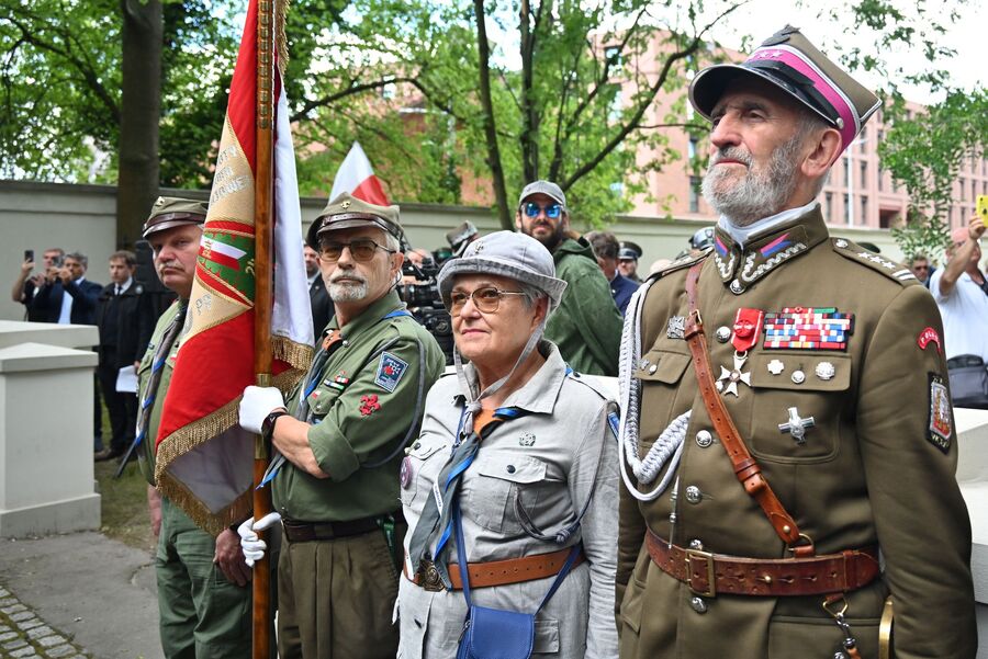 Krakowskie uroczystości w 83. rocznicę krwawej niedzieli na Wołyniu. Fot. Janusz Ślęzak (IPN)