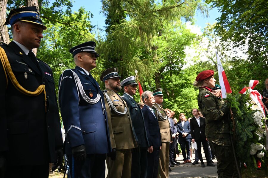 Krakowskie uroczystości w 83. rocznicę krwawej niedzieli na Wołyniu. Fot. Janusz Ślęzak (IPN)