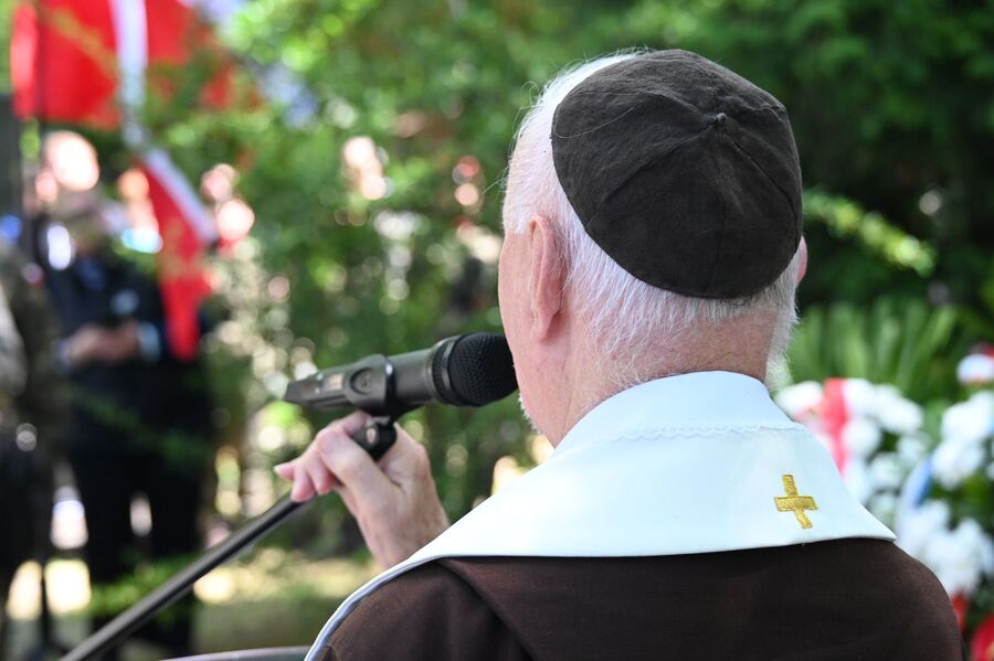 Krakowskie uroczystości w 83. rocznicę krwawej niedzieli na Wołyniu. Fot. Janusz Ślęzak (IPN)