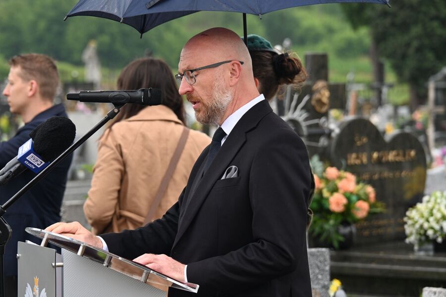 Dzień Walki i Męczeństwa Wsi Polskiej. Uroczystości w Liszkach. Fot. Janusz Ślęzak (IPN)