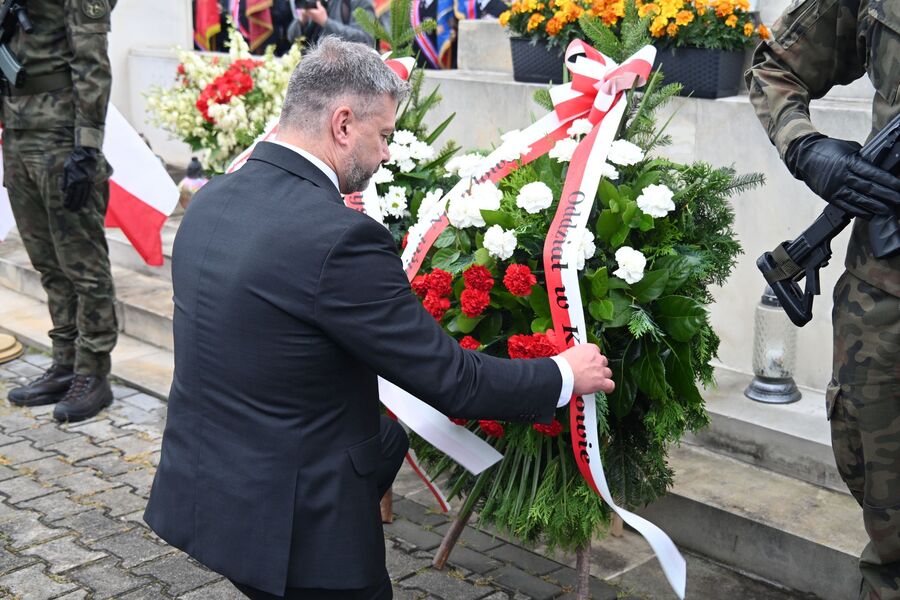 Dzień Walki i Męczeństwa Wsi Polskiej. Uroczystości w Liszkach. Fot. Janusz Ślęzak (IPN)