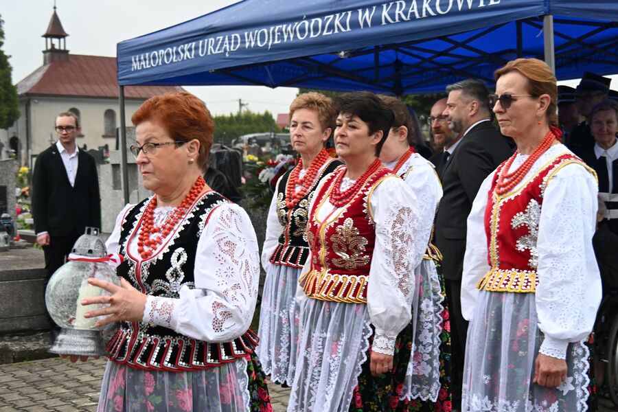 Dzień Walki i Męczeństwa Wsi Polskiej. Uroczystości w Liszkach. Fot. Janusz Ślęzak (IPN)