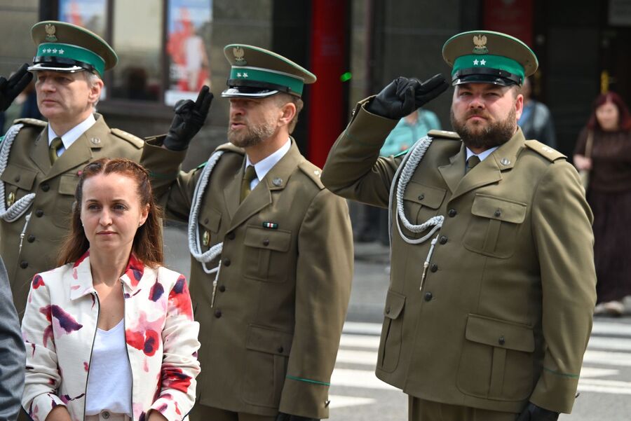 W Miechowie odsłonięto tablicę Apoloniusza Józefowicza i Stefana Miłkowskiego. Fot. Janusz Ślęzak (IPN)