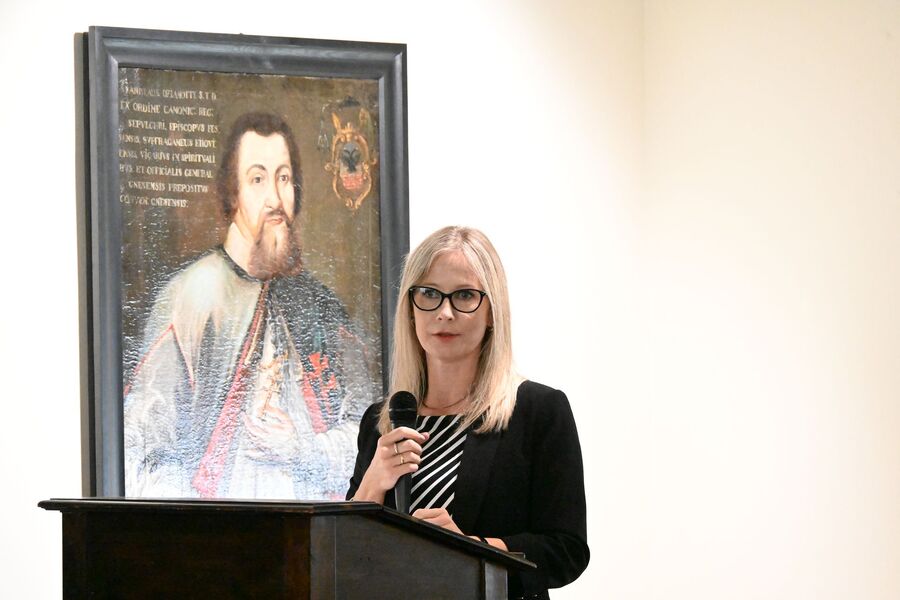 W Miechowie odsłonięto tablicę Apoloniusza Józefowicza i Stefana Miłkowskiego. Fot. Janusz Ślęzak (IPN)