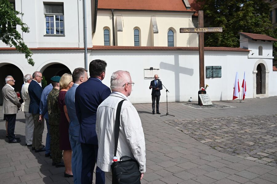 W Krakowie uczciliśmy ofiary operacji polskiej NKWD. Fot. Janusz Ślęzak (IPN)