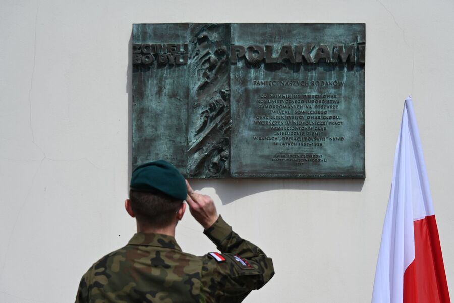 W Krakowie uczciliśmy ofiary operacji polskiej NKWD. Fot. Janusz Ślęzak (IPN)