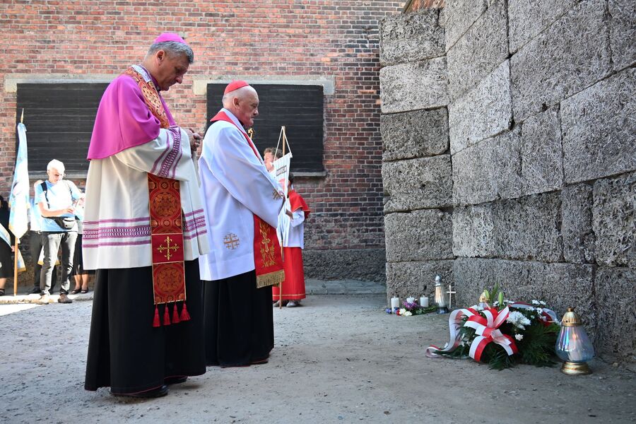 85. rocznica śmierci o. Maksymiliana Marii Kolbego. Fot. Janusz Ślęzak (IPN)