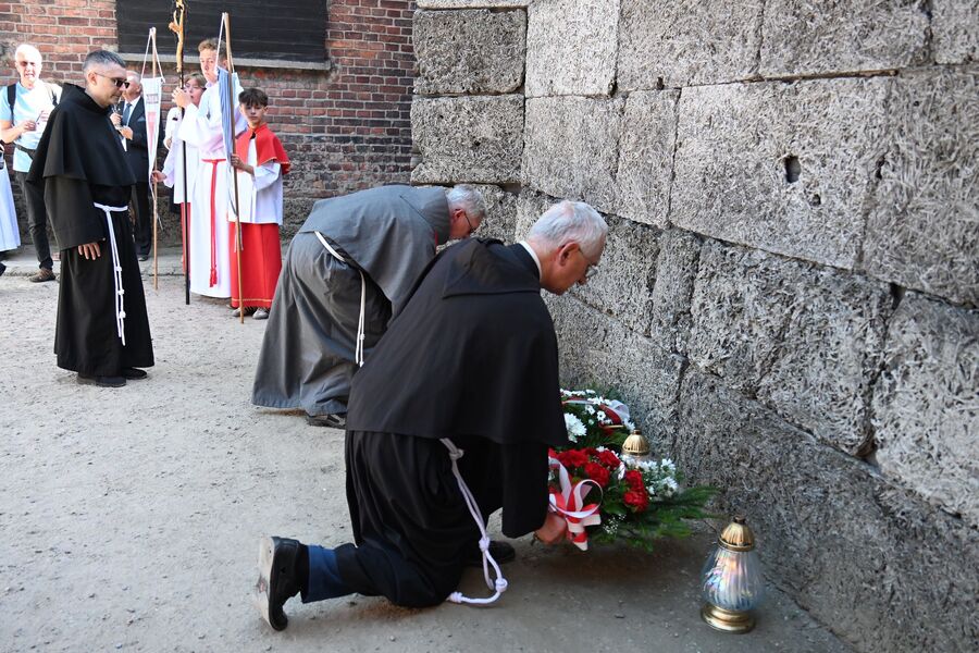 85. rocznica śmierci o. Maksymiliana Marii Kolbego. Fot. Janusz Ślęzak (IPN)