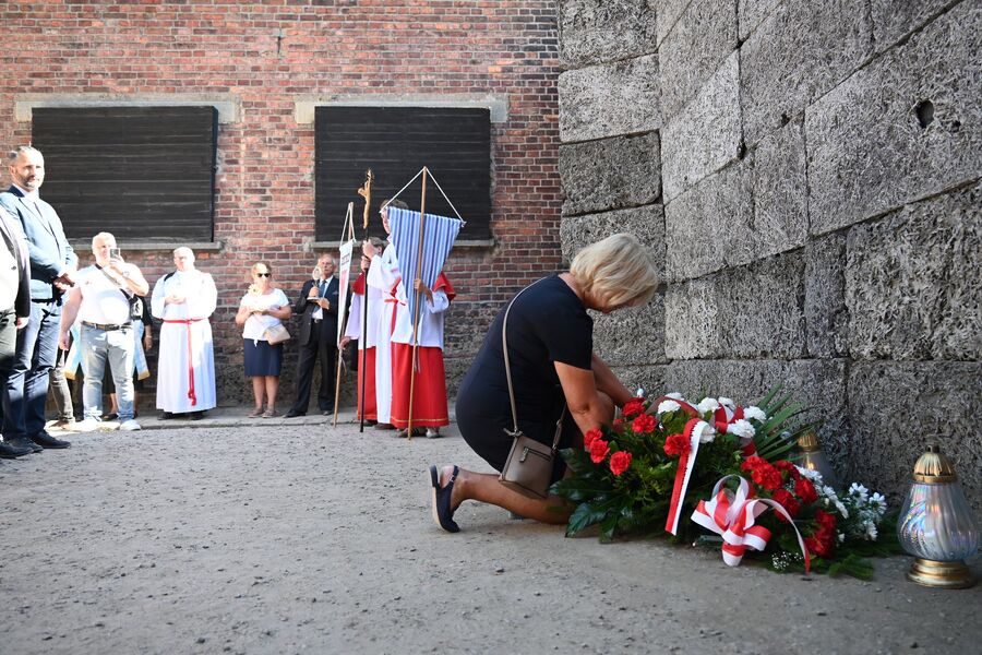 85. rocznica śmierci o. Maksymiliana Marii Kolbego. Fot. Janusz Ślęzak (IPN)