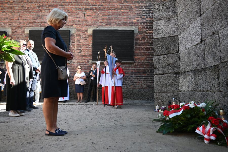 85. rocznica śmierci o. Maksymiliana Marii Kolbego. Fot. Janusz Ślęzak (IPN)