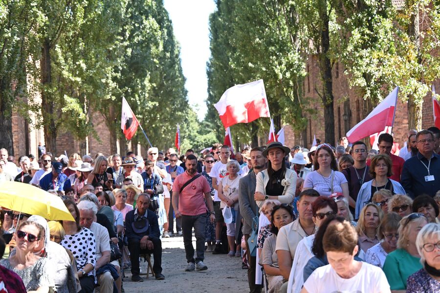 85. rocznica śmierci o. Maksymiliana Marii Kolbego. Fot. Janusz Ślęzak (IPN)