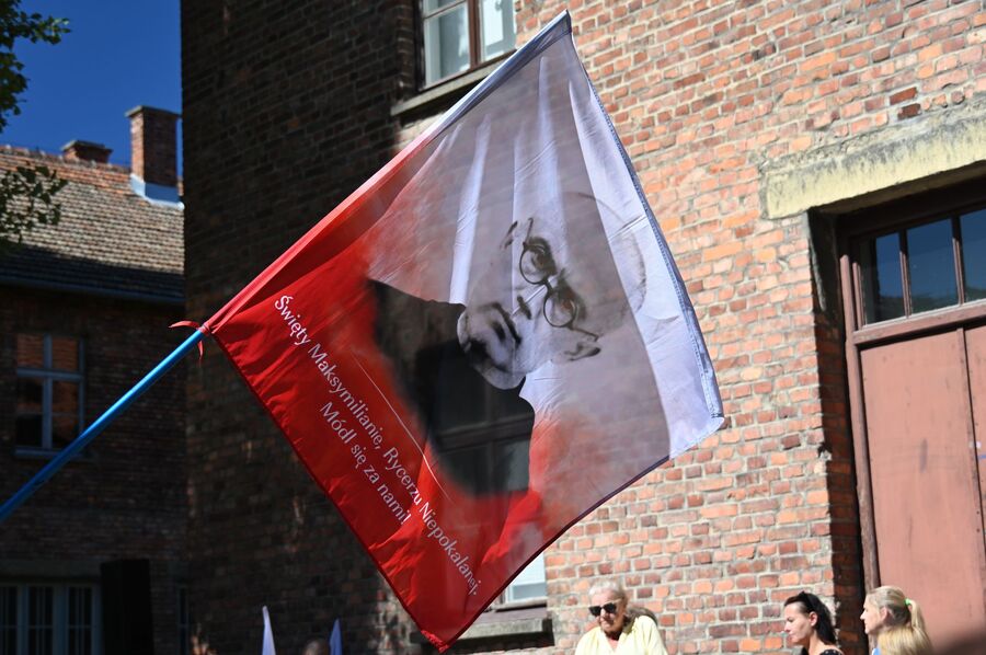 85. rocznica śmierci o. Maksymiliana Marii Kolbego. Fot. Janusz Ślęzak (IPN)