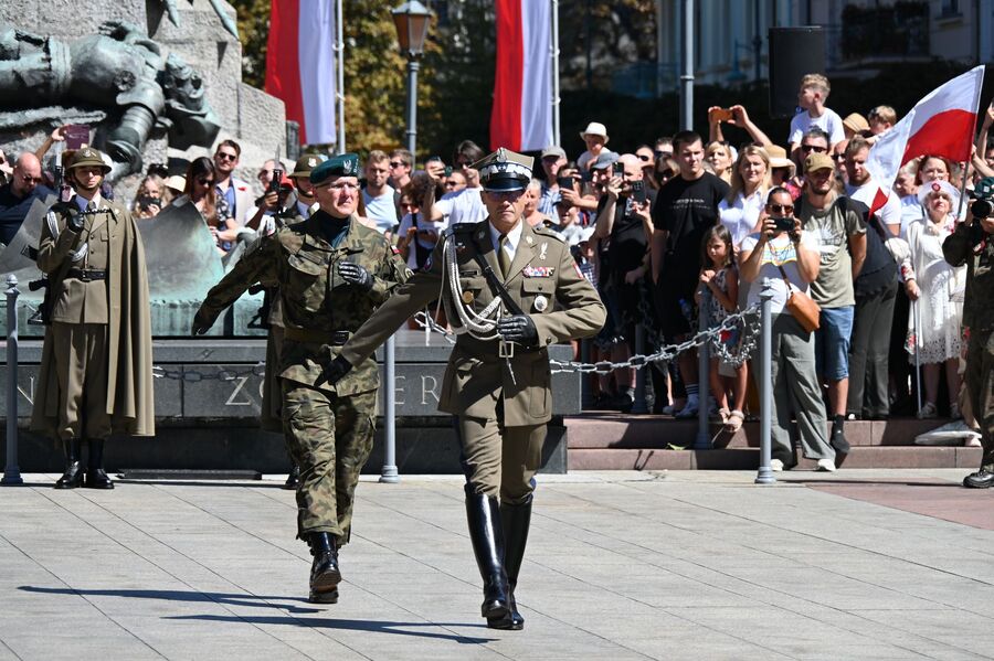 Święta Wojska Polskiego w Krakowie. Fot. Janusz Ślęzak (IPN)